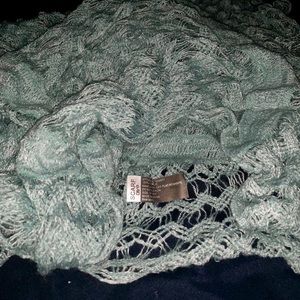 Light green scarf ! Tube - infinity- multiwear